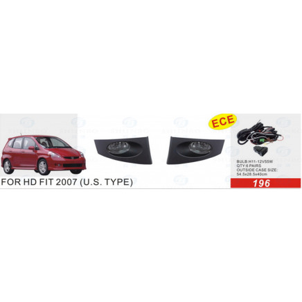Front Fog Lamp for Honda Fit 2007 (U. S. TYPE)