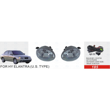 Front Fog Lamp for Hyundai Elantra (U. S. TYPE)