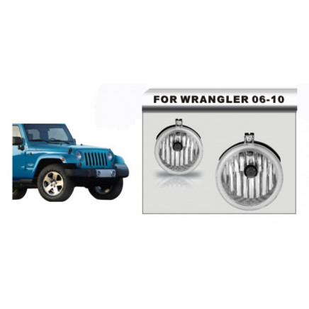Front Fog Lamp for Jeep Wrangler 2006-2010 (FL-JP02)