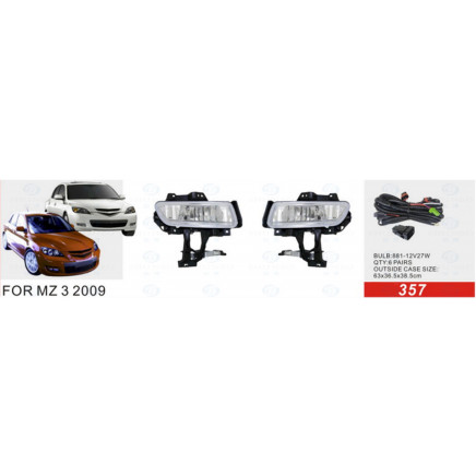 Front Fog Lamp for Mazda 3 2009