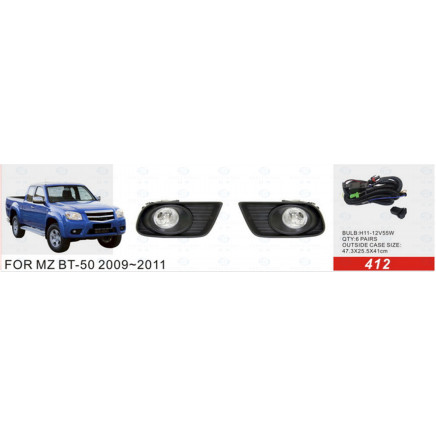 Front Fog Lamp for Mazda Bt-50 2009-2011