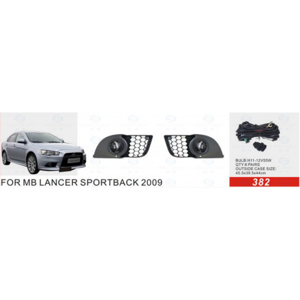 Front Fog Lamp for Mitsubishi Lancer Sportback 2009 (FL-3019)