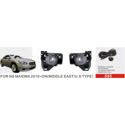 Front Fog Lamp for Nissan Maxima 2010-on (Middle Eat/U. S Type)