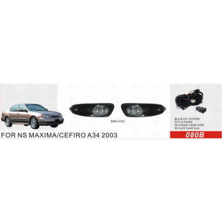 Front Fog Lamp for Nissan Maxima Cefiro A34 2003
