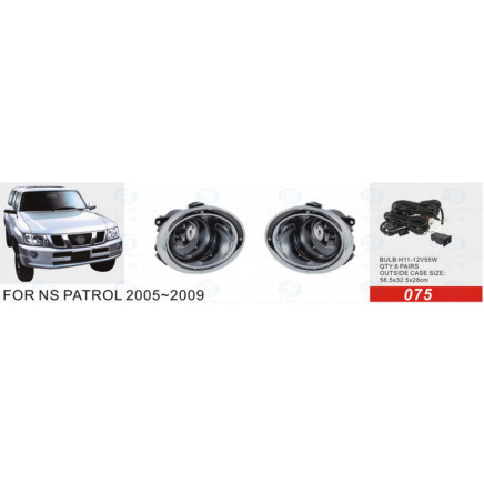 Front Fog Lamp for Nissan Patrol 2005-2009 (FL-2968)