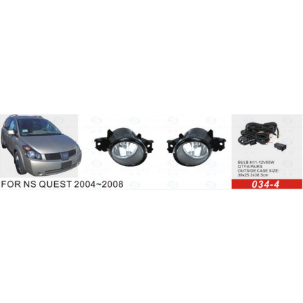 Front Fog Lamp for Nissan Quest 2004-2008 (FL-2982)