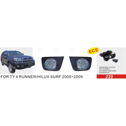 Front Fog Lamp for Toyota 4 Runner/Hilux Surf 2005-2009