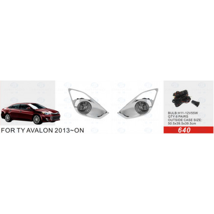 Front Fog Lamp for Toyota Avalon 2013-on
