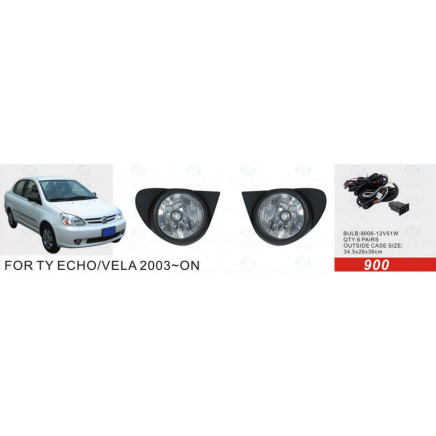 Front Fog Lamp for Toyota Echo/Vela 2003-on