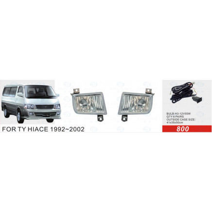 Front Fog Lamp for Toyota Hiace 1992-2002