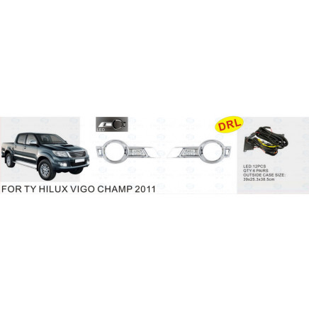 Front Fog Lamp for Toyota Hilux Vigo Champ 2011