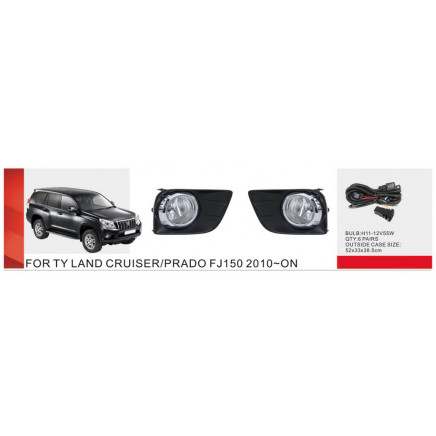 Front Fog Lamp for Toyota Land Cruiser Prado FJ150 2010~on (FL-LDB)