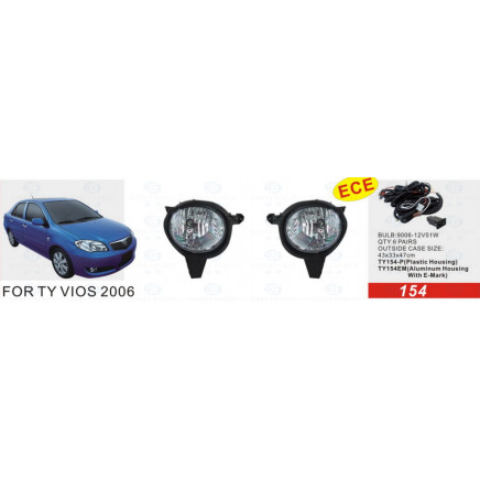 Front Fog Lamp for Toyota Vios 2006