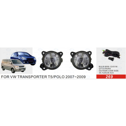 Front Fog Lamp for Volkswagen Transporter T5/Polo 2007-2009 (FL-2974)