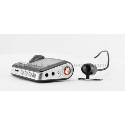 Full HD Car DVR with Rearview Camera, G-Sensor, GPS, Infrared (SP-800)