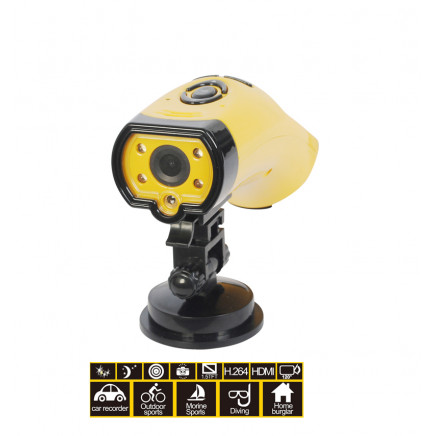 Full HD1080p Sport Camera Helmet Bicycle Camcorder