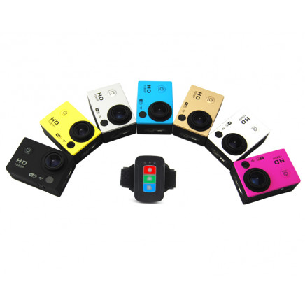 Full HD1080p Wirst Remote Control Underwater Sport Camera Action Cam