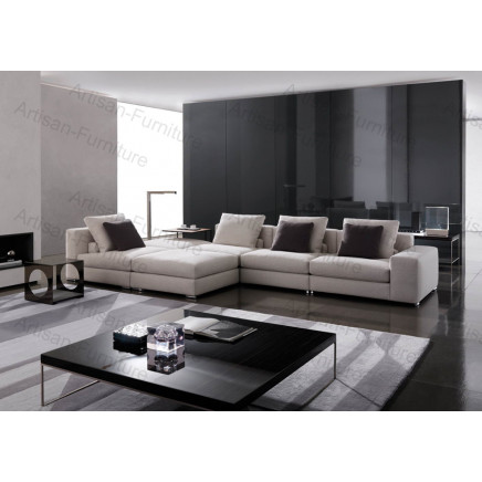 Furnitue White Sofa Set (JP-sf-222)
