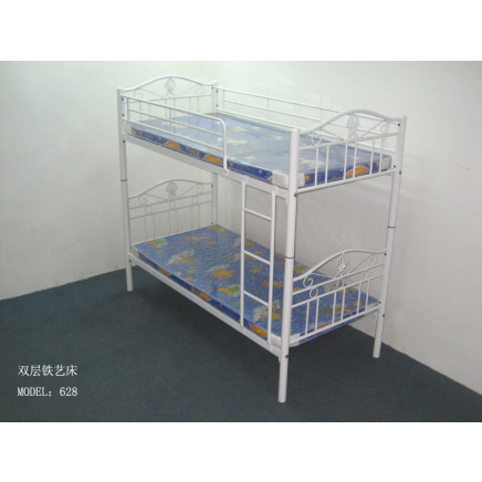 Furniture Bunk School Students Painting Metal Bed (628#)