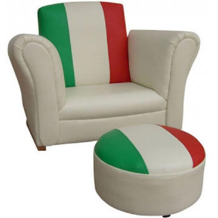 Furniture Children Living Room Sofa Made of Leather (Y-30)