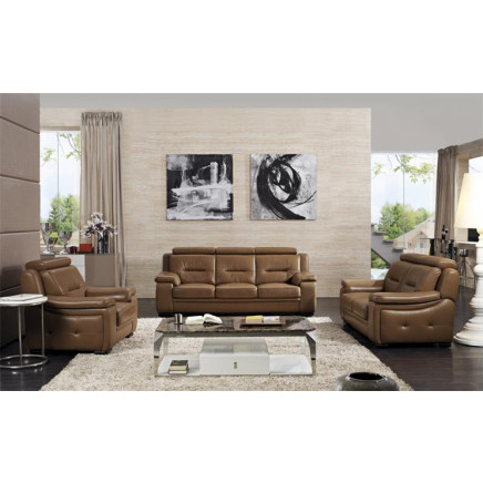 Furniture Modern Living Room Leather Sectional Sofa (J-2089)