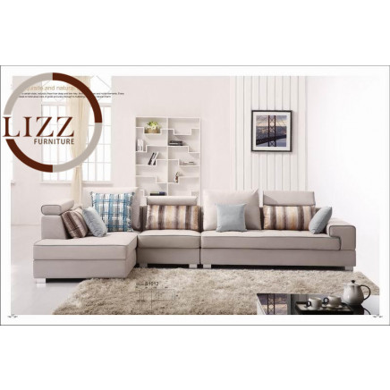Furniture Russia Sectional Fabric Sofa (B1012)