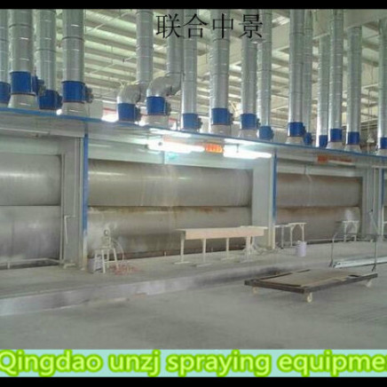 Furniture Water Curtain Paint Spray Booth