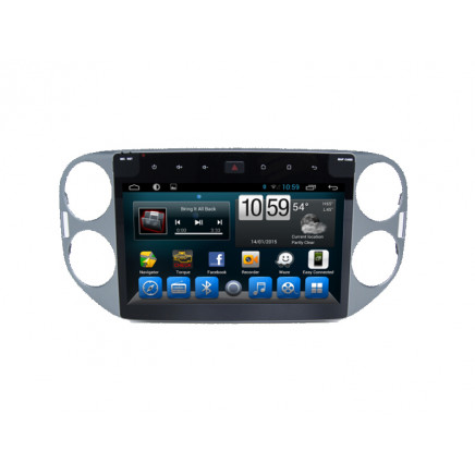 GPS Car Navigation System Audio Stereo for Volkswagen Tiguan