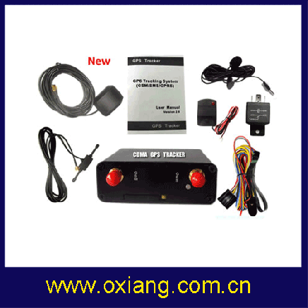 GPS SMS GPRS Tracker Vehicle Tracking System with Car Phone