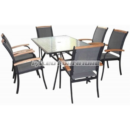 Garden Furniture, Outdoor Furniture, Dining Chair and Table (PAT-6006)