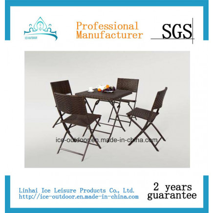 Garden Furniture Outdoor Furniture Foldable Rattan Table Rattan Chair (FD-023I)