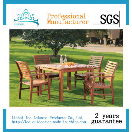 Garden Furniture Outdoor Furniture Wooden Table and Chair (FD-081I)