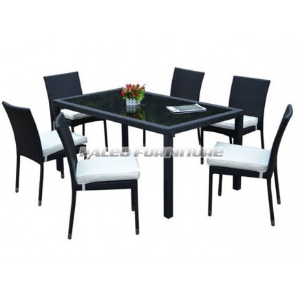 Garden Furniture / Rattan Table & Chair (PAD-080)