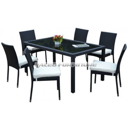 Garden Furniture / Rattan Table & Chair (PAD-080)