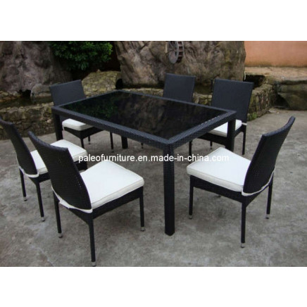 Garden Furniture, Rattan Table and Chair (PAD-004.3)