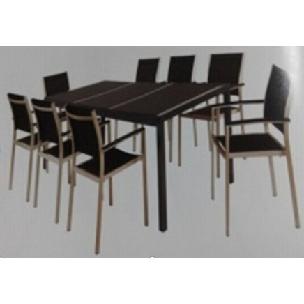 Garden Patio Textilene Outdoor Rattan Furniture (PAT-1228)