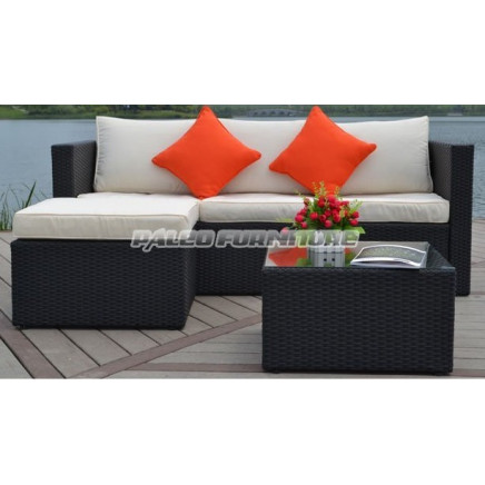 Garden Patio Wicker Rattan Outdoor Furniture (PAS-050D)
