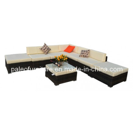 Garden Patio Wicker Rattan Outdoor Furniture Sofa (PAS-1206)