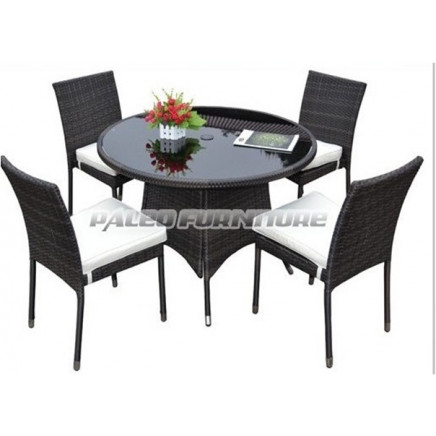 Garden Rattan Dining Set (PAD-079B)