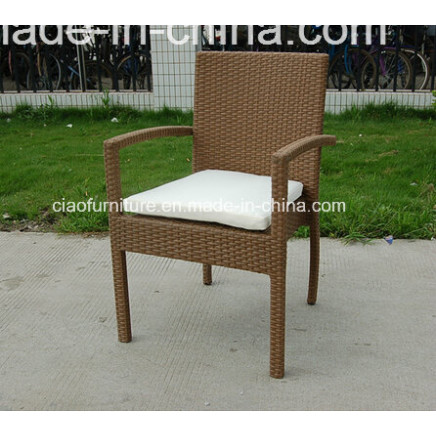 Garden Rattan Patio Chair Wicker Dining Chair