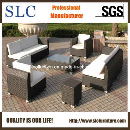 Garden Rattan Sofa/ Outdoor Rattan Sofa / Soft Sofa Set (SC-B6018-B)