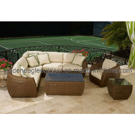 Garden Rattan Sofa Set-Outdoor Furntiure (TY0019)