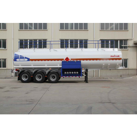 Gasolene Oil Tank Three Axle Semi Trailer