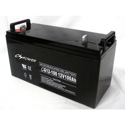 Gel Battery Long Cycle Life Battery for Solar System-12V100ah