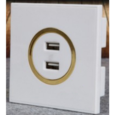 Germany USB Wall Socket, USB Wall Charger Socket