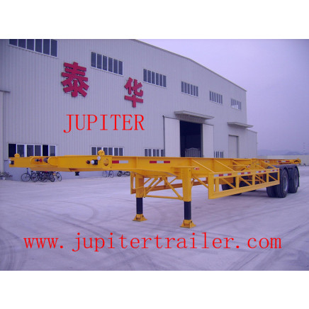 Good Price Skeleton Semi Trailer