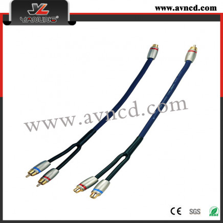 Good Selling Car Parts Ulti Shielded Y-RCA/Signal Cable (Ylyr-01)