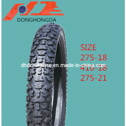 Granular Pattern Hot Selling 275-21 Motorcycle Tire