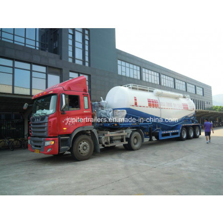 Granules Bulker Powder Tanker Semi Trailer with Diesel Engine Bpw Axle