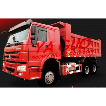 HOWO Hot Selling 6X4 Red Dump Truck